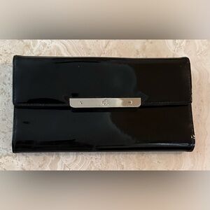 Vintage Lauren Ralph Lauren Black Trifold Wallet